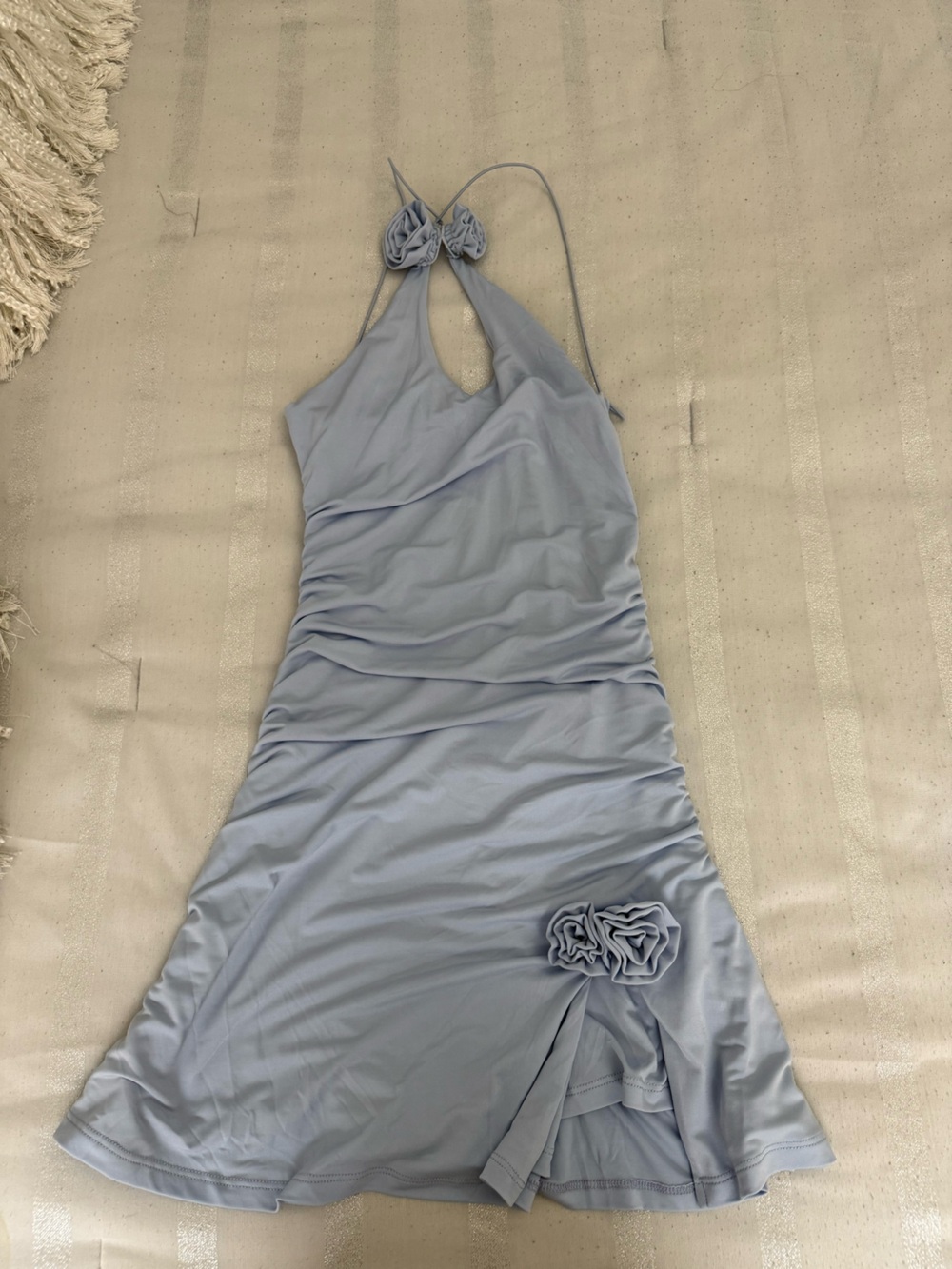 Meshki halter neck dress